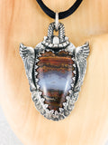 Boho Flying Heart Pendant