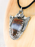 Boho Flying Heart Pendant