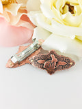 Monogrammed Bunny Barrette - RIGHT Side