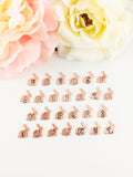 Monogrammed Bunny Barrette - RIGHT Side
