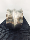 Ruffled Silver Cuff