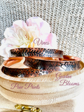 Skinny Anticlastic Copper Cuff