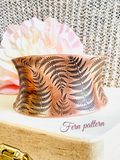 Wide Anticlastic Copper Cuff