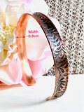 Skinny Anticlastic Copper Cuff
